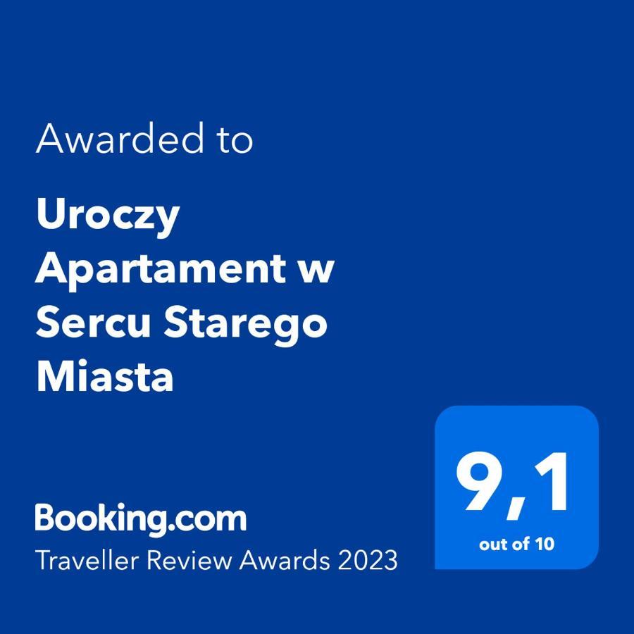 Uroczy Apartament W Sercu Starego Miasta Гданск Екстериор снимка